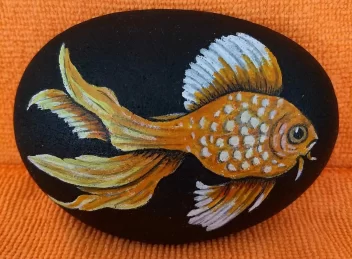 Goldfish 3x4 Inch