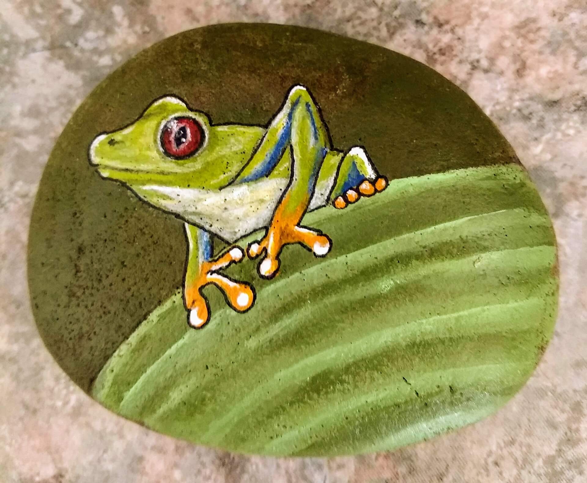Red-Eyed Tree Frog 3.25x4 inch